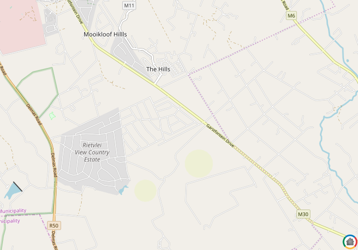 Map location of Grootfontein